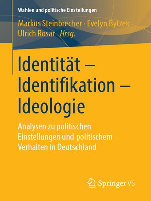 cover image of Identität--Identifikation--Ideologie